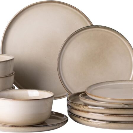 Marbella Stoneware Dinner Set (12 pcs)