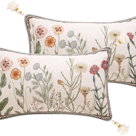 Serenity Linen Throw Pillow