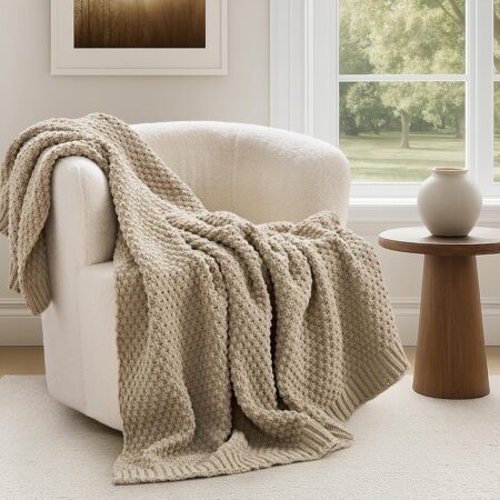 CloudSoft Knit Throw Blanket